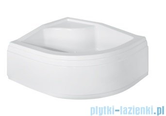 Piramida Maxi Brodzik 100x80cm asymetryczny z siedziskiem lewy
