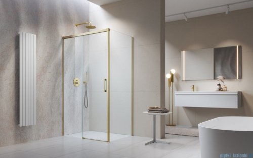 Radaway Idea Kdj Brushed Gold kabina 140x75cm lewa szczotkowane złoto 387044-99-01L/387049-99-01R
