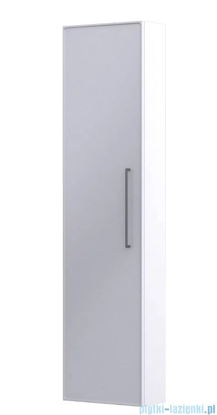 Oristo Lagom szafka boczna wysoka 40x160x17cm Biały Mat OR53-SB1D-40-2