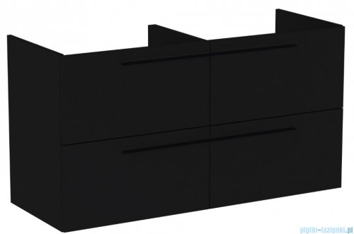 Roca Ella szafka 118x44x63 CZARNY  MAT A857772532
