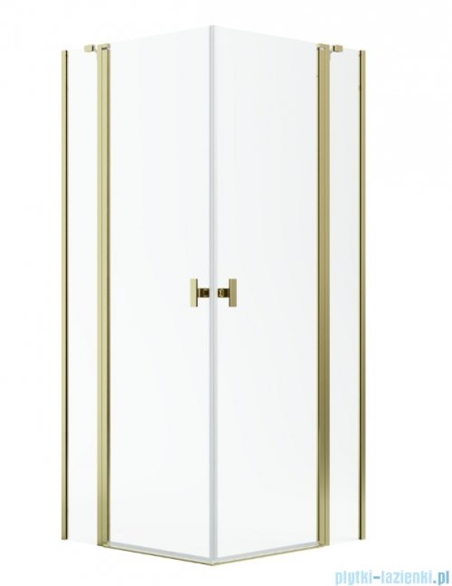 Radaway Nes Kdd II Gold kabina 100x90cm złoty połysk 10031100-09-01L/10031090-09-01R