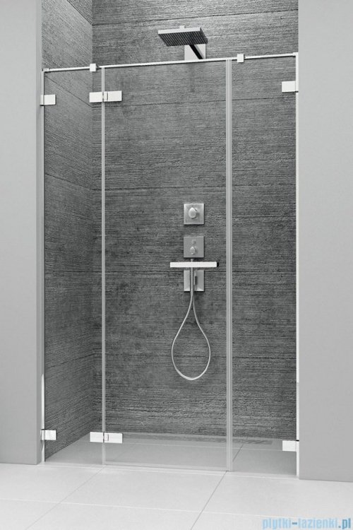 Radaway Arta Dwjs drzwi wnękowe 140cm lewe szkło przejrzyste 386456-03-01L+1386122-03-01L