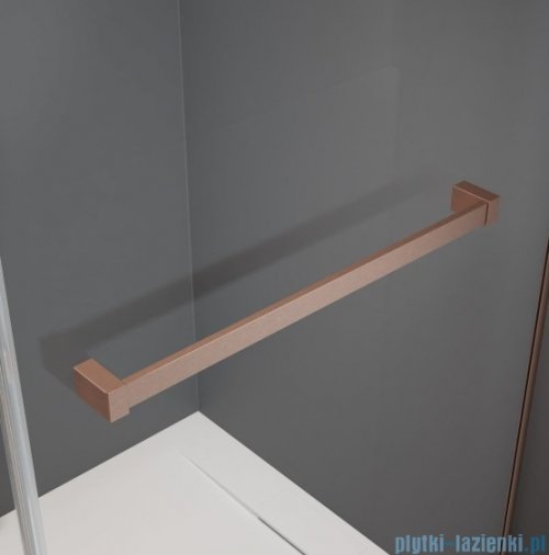 Radaway Essenza Brushed Copper Kdj+S kabina 100x110x100cm lewa szczotkowana miedź 1384052-01-01/1385023-93-01L/1384052-01-01