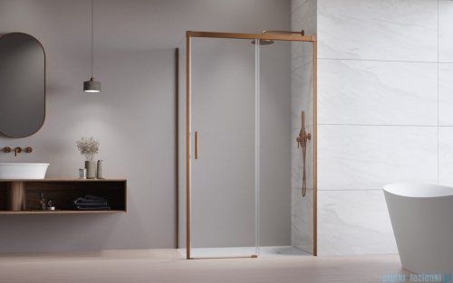 Radaway Idea Kdj Brushed Copper kabina 120x80cm prawa szczotkowana miedź 387042-93-01R/387051-93-01L