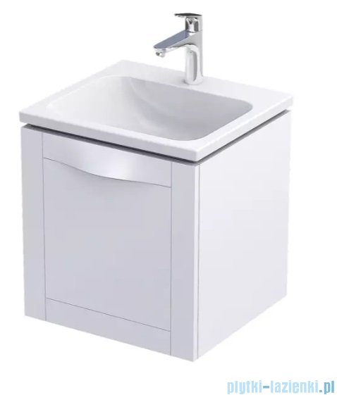 Oristo Skagen szafka podumywalkowa wisząca 49x50x45 biały mat OR49-SD1S-50-2