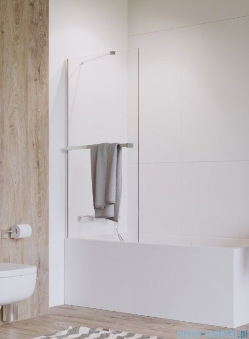 Radaway Idea Pnj parawan nawannowy 100cm  L/P z wieszakiem przejrzyste 10001100-01-01W