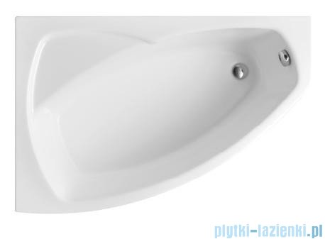 Polimat Frida wanna asymetryczna 140x90 lewa + obudowa + syfon 00759/00761/19875