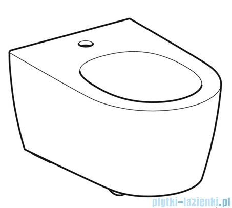 Geberit One bidet wiszący biały mat 500.690.JT.1