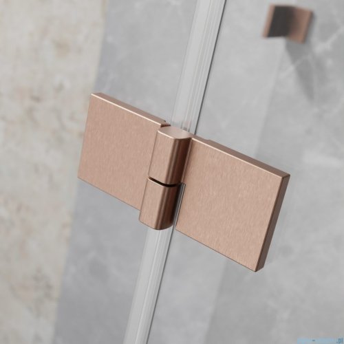 Radaway Essenza Pro Brushed Copper Kdj+S kabina 75x90x75cm lewa szczotkowana miedź 10097390-93-01L/10098075-01-01/10098075-01-01
