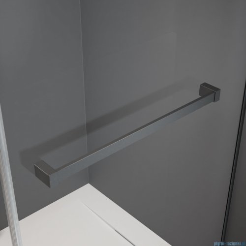 Radaway Essenza Pro Brushed GunMetal Kdj kabina 110x75cm lewa szczotkowany grafit 10097110-92-01L/10098075-01-01