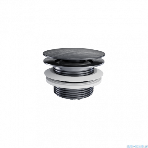 Excellent Korek klik-klak do wanien wolnostojących czyszczony od góry grafit szczotkowany ARIN.3485.01AB