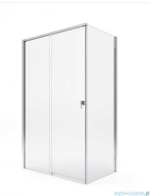Roca Metropolis-N kabina kwadratowa 100x100cm szkło przejrzyste AMP1310012M/AMP0910010M