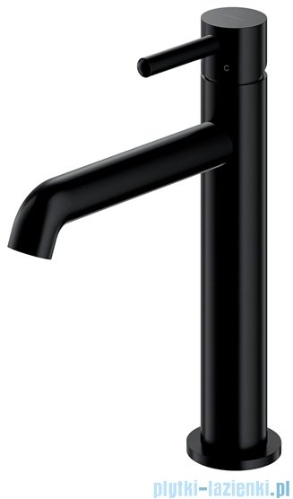 Omnires Y bateria umywalkowa 23 cm czarny półmat Y1212CBL