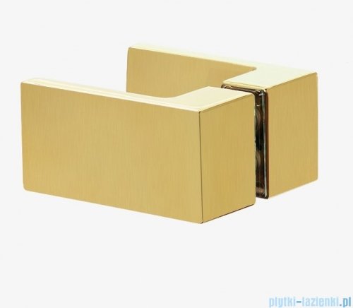 New Trendy Avexa Gold kabina prostokątna 120x110x200 cm przejrzyste prawa EXK-1773