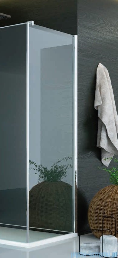 SanSwiss Pur PUDT3P Ścianka boczna 90x200cm przejrzyste PUDT3P0901007