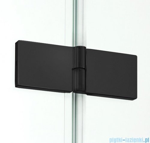 New Trendy New Soleo Black 90x70x195 cm kabina lewa przejrzyste D-0235A/D-0113B