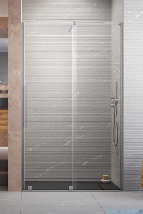 Radaway Furo SL Brushed Nickel DWJ drzwi prysznicowe 90cm prawe szczotkowany nikiel 10307472-91-01R/10110430-01-01