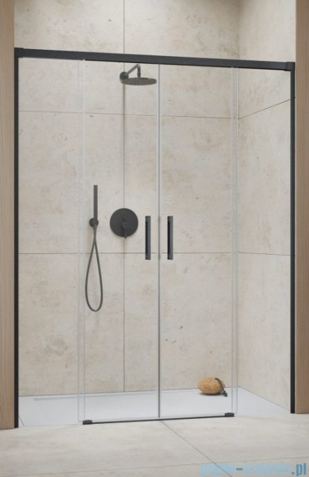 Radaway Idea 6 DWD Brushed GunMetal drzwi wnękowe 150cm szczotkowany grafit 387125-92-01