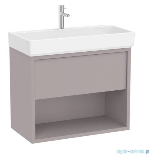 Roca Tura Unik zestaw szafka z umywalką 80x43x60 SZLACHETNY SZARY A852030559