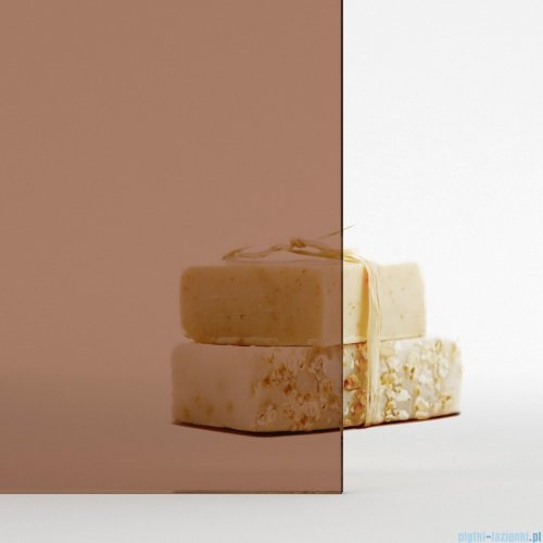 Radaway Idea 8 Dwd Brushed Gold drzwi wnękowe 140cm szczotkowane złoto 10380385-99-01/10390318-01-01