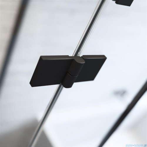 Radaway Essenza Pro Black Kdj+S kabina 80x100x80cm prawa czarny mat/szkło przejrzyste 10097310-54-01R/10098080-01-01/10098080-01-01