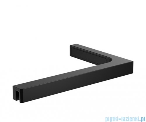 Radaway Idea 8 QL XL Black Kdj kabina 110x100cm lewa czarny mat/szkło przejrzyste 10560567-54-01L/10570522-01-01/10580100-01-01R