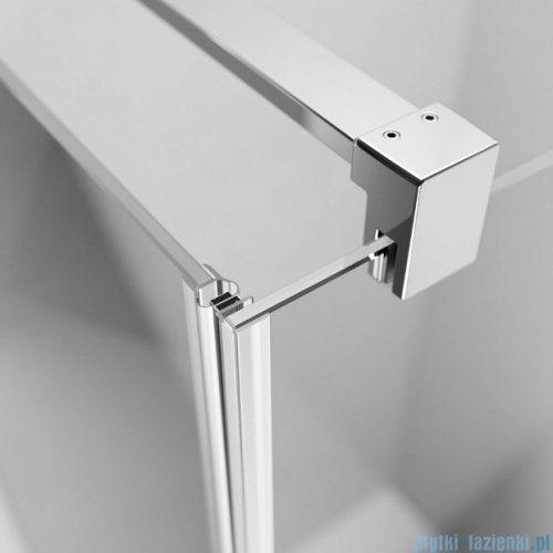 Radaway Nes Dwj II drzwi wnękowe 80cm prawe szkło przejrzyste 10036080-01-01R
