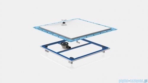 Geberit Panel do prysznica bezbrodzikowego Setaplano 140x100cm 154.284.11.1