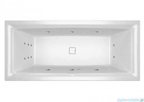 Riho Still Square wanna prostokąta 170x75cm z hydromasażem FLOW prawa B100018005