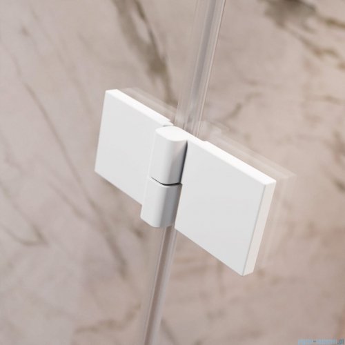 Radaway Essenza Pro White Kdj+S kabina 100x90x100cm lewa biały mat/szkło przejrzyste 10097390-04-01L/10098100-01-01/10098100-01-01