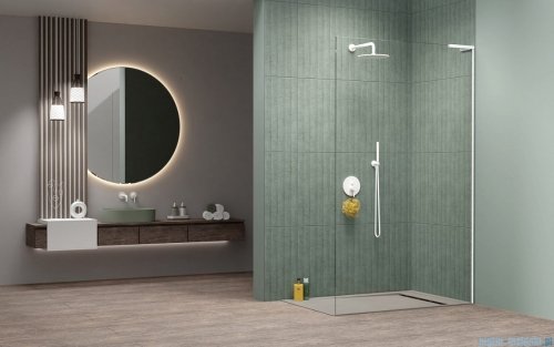 Radaway Modo SL White II kabina Walk-in 50x200 prawa szkło przejrzyste 10319054-04-01R