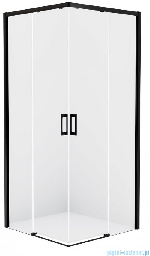 New Trendy Prime Black kabina prostokątna 70x90x200 cm przejrzyste D-0350A/D-0315A