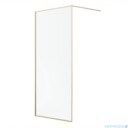 Radaway Modo F II Gold kabina Walk-in 95x201cm Złoty połysk szkło przejrzyste 10409095-09-01