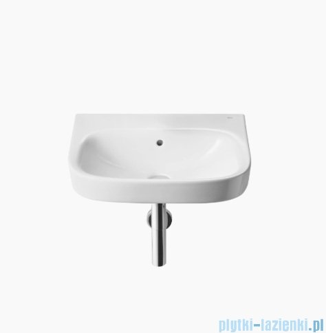 Roca Debba umywalka ścienna 50x42 cm bez otworu na baterie biała A32599600N