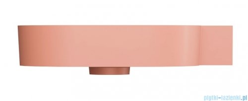  Omnires Ovo M+ umywalka nablatowa/wisząca prawa 66x44 cm coral mat OVO645UWPCO