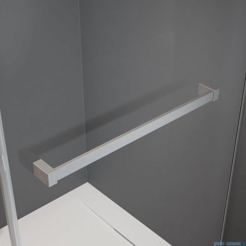 Radaway Furo Kdj Brushed Nickel kabina 150x100cm prawa szczotkowany nikiel 10104772-91-01R/10110730-01-01/10113100-01-01