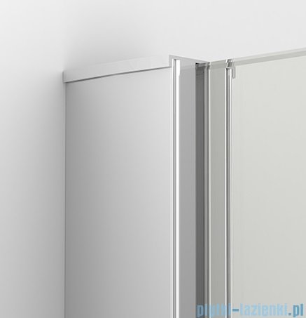 New Trendy New Renoma kabina prostokątna 80x90x195 cm przejrzyste lewa D-0111A/D-0084B