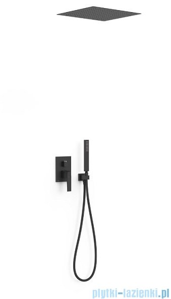 Tres Slim Exclusive zestaw prysznicowy czarny mat 20228006NM