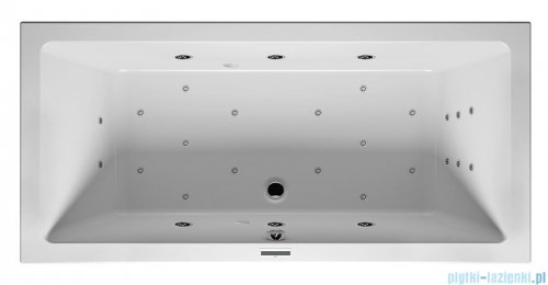 Riho Lusso wanna prostokąta 180x80cm z hydromasażem JOY lewa B036014005