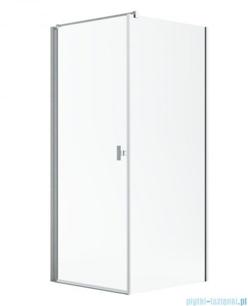 Radaway Nes Kdj I Brushed Nickel kabina 90x80cm lewa szczotkowany nikiel 10022090-91-01L/10039080-01-01