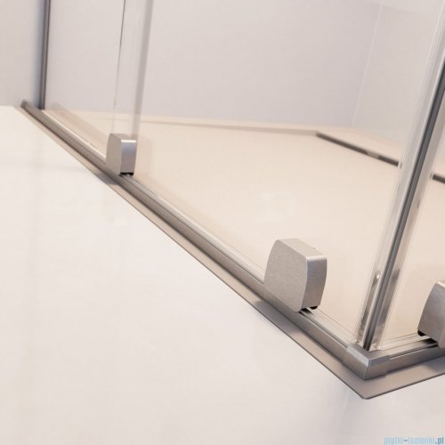 Radaway Furo Brushed Nickel  KDD kabina 90x100cm szczotkowany nikiel 10105090-91-01L/10105100-91-01R