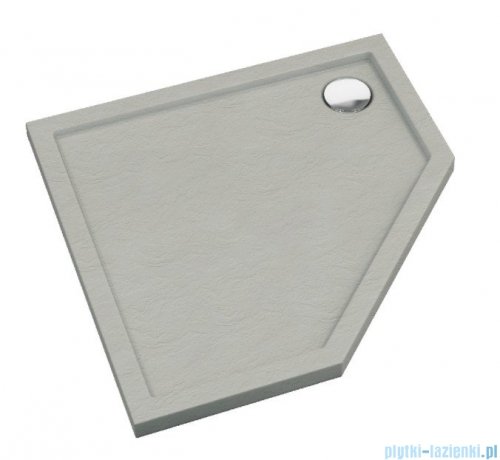Schedpol Schedline Cement Stone Sharper brodzik pięciokątny 80x80x5cm 3S.S1PK-8080/CT/ST