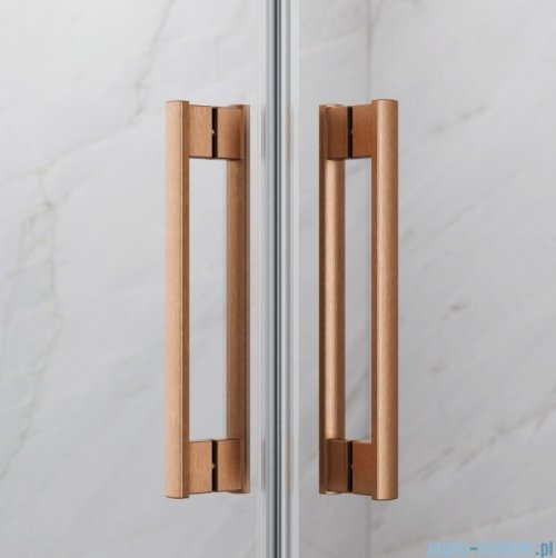 Radaway Idea DWJ Brushed Copper drzwi wnękowe 100cm prawe szczotkowana miedź 387014-93-01R