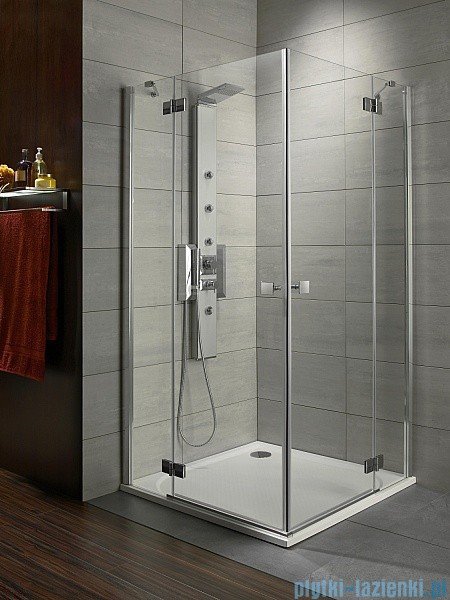 Radaway Kabina prysznicowa Almatea Kdd 80x90 szkło przejrzyste