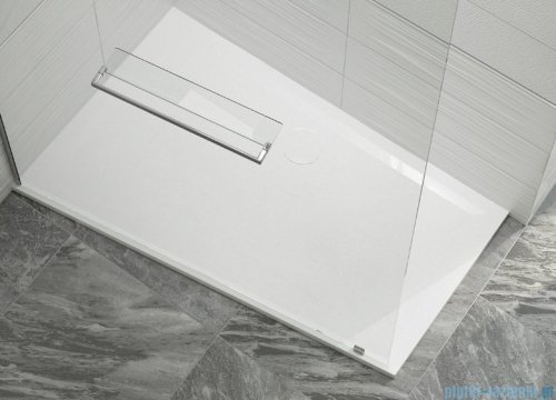 Sanplast Space Mineral BTL-M/SPACE brodzik trapezowaty z powłoką 90x130x1,5 cm lewy 645-290-1520-01-002