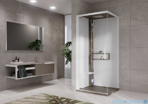 Novellini Glax 2 2.0 kabina masażowo-parowa 90x90 lewa corda G22GF90ST5-1TU