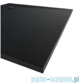 Schedpol Schedline  Libra Black Stone brodzik prostokątny 120x80x3cm 3SP.L1P-80120/C/ST
