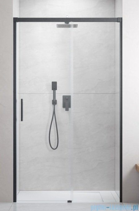 Radaway Idea DWJ Brushed GunMetal drzwi wnękowe 140cm prawe szczotkowany grafit 387018-92-01R