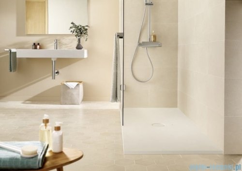 Roca Cratos brodzik prostokątny 140x70cm biały matowy A3740L5620