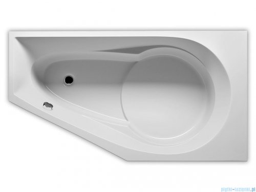Riho Yukon wanna asymetryczna 160x90cm z hydromasażem Flow lewa B009010005